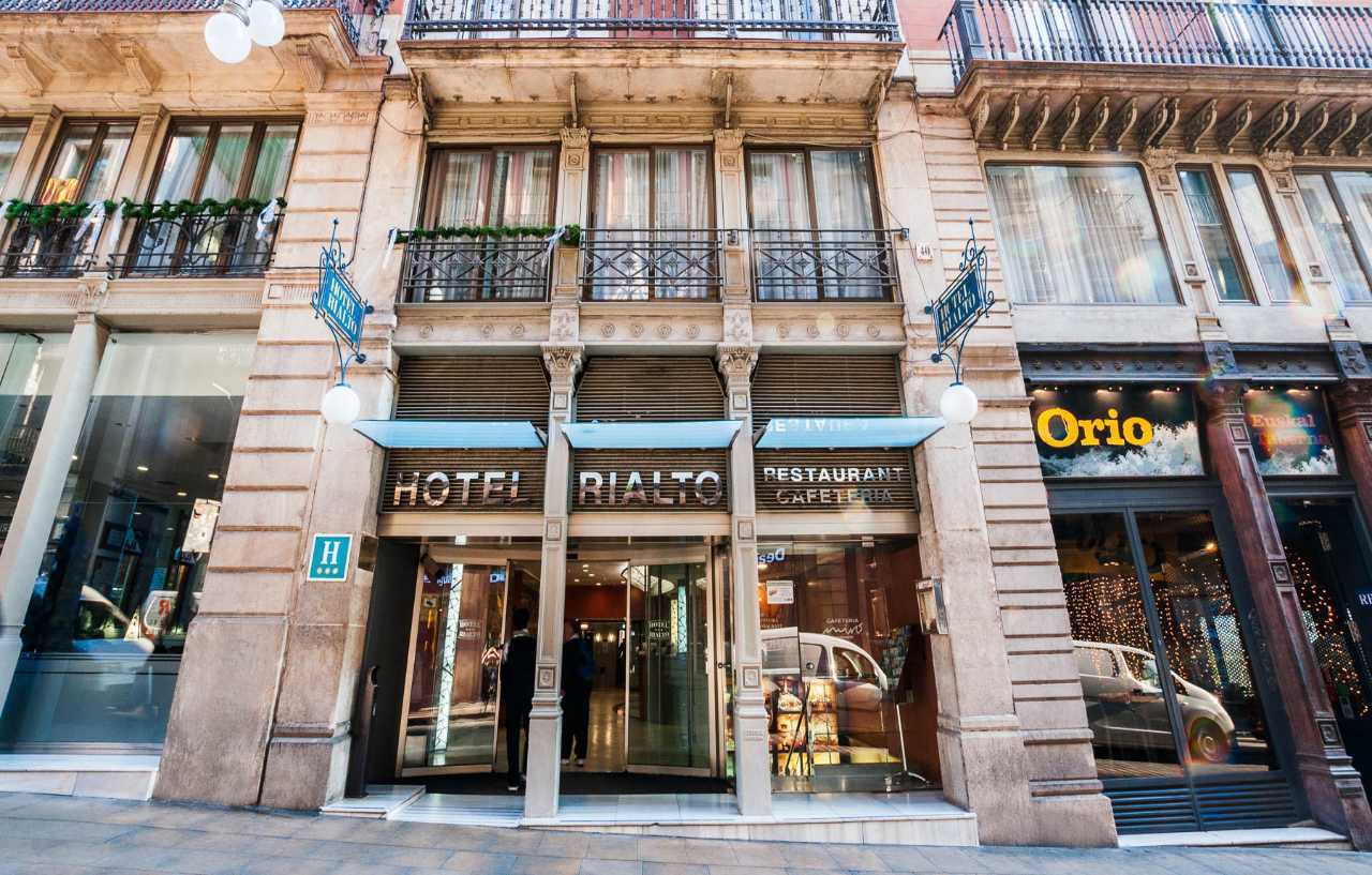 Hotel Rialto Barcelona Exterior foto